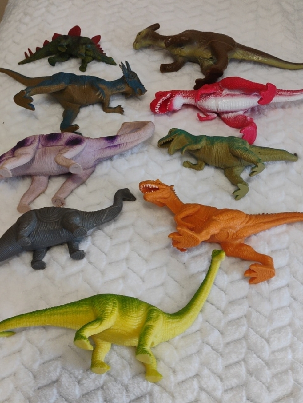 Assorted Kids Dinosaur Action Figures - Multicolor Playset